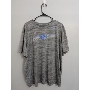 C5 Nike Jordan North Carolina Tar heel Dri-FIT Football T-Shirt Men's Size 2XL